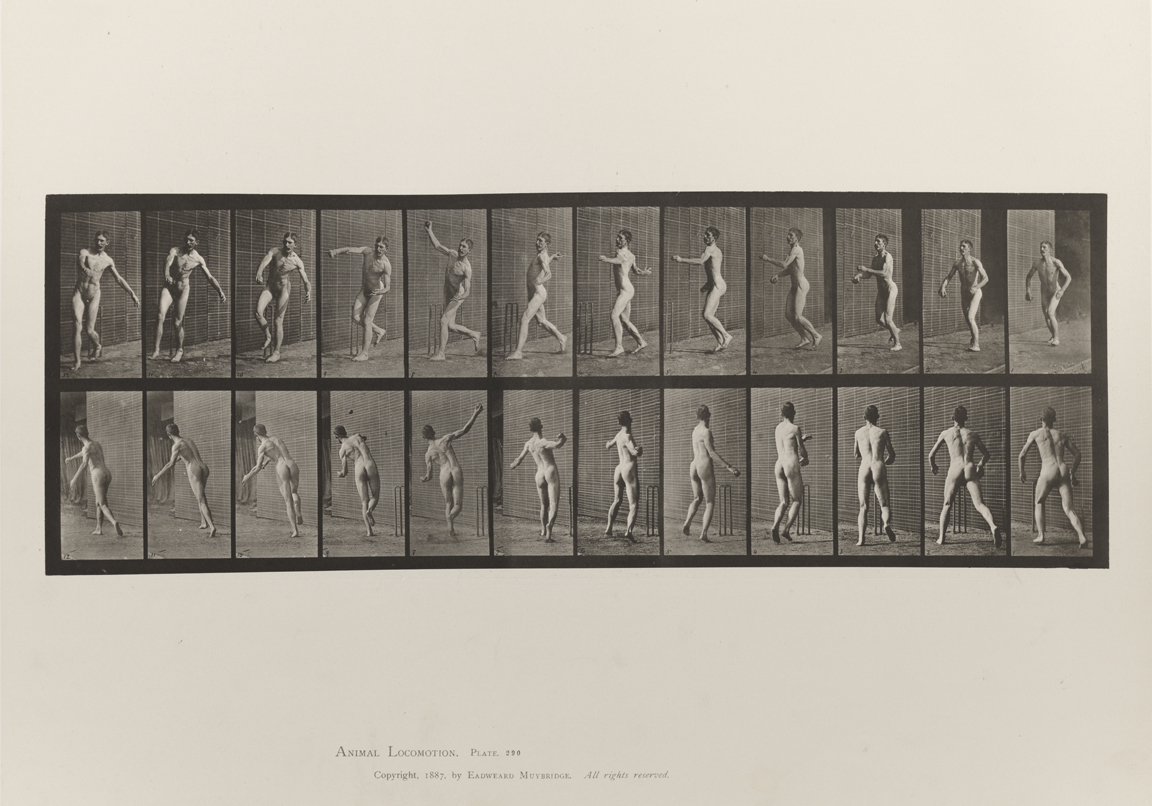 Animal Locomotion, Volume II Men (Nude), Plate 290