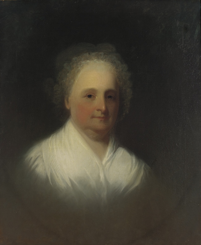 Martha Washington  (after Gilbert Stuart, 1796)