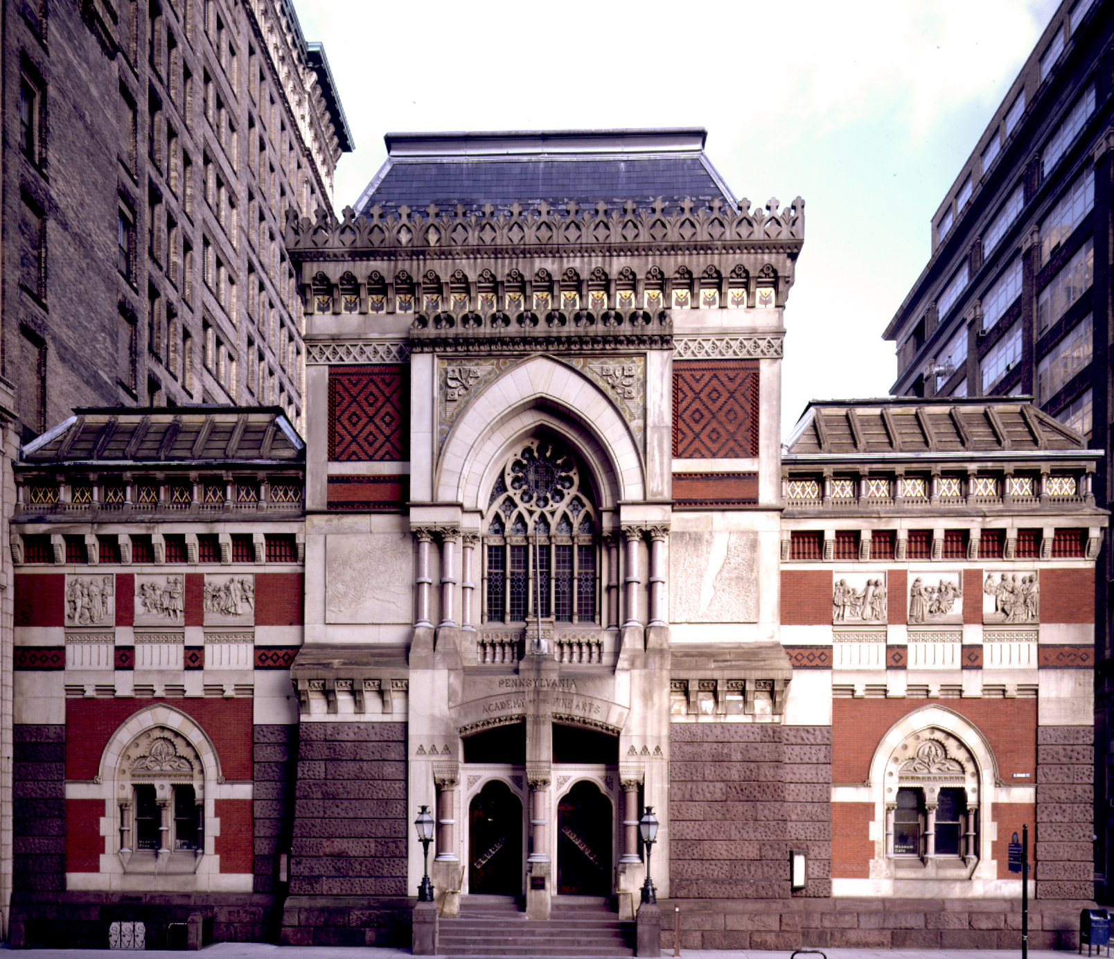 exterior of historic landmark building