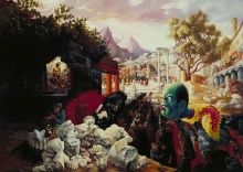 Peter Blume, The Eternal City, 1934-37, oil on composition board, 34 x 47 7/8 in.