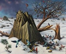 Peter Blume, Winter, 1964, oil on canvas, 48 x 60 in.