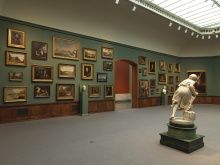Installation View of A New Look: Samuel F.B. Morse's Gallery of the Louvre, 2013
