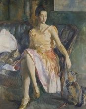 Alice Kent Stoddard, Polly, by 1928, Oil on canvas, 54 x 44 1/8 in., Gift of Mrs. H. Lea Hudson, 1966.1