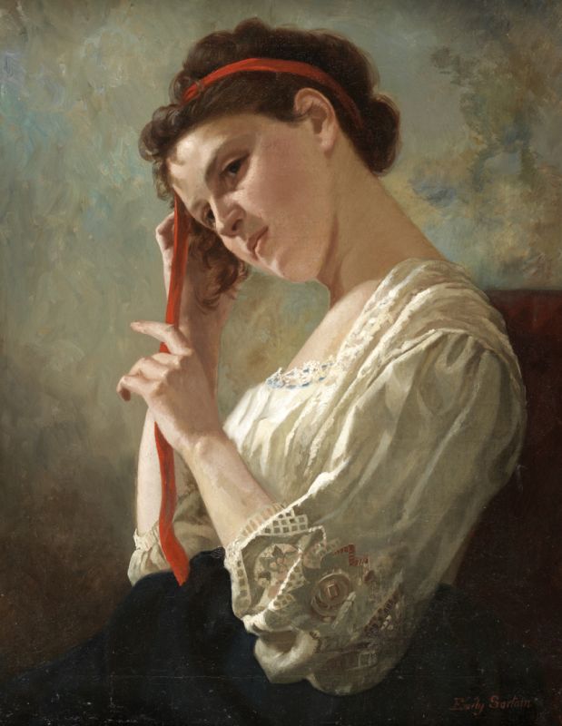 Emily Sartain (1841-1927) Study, 1878