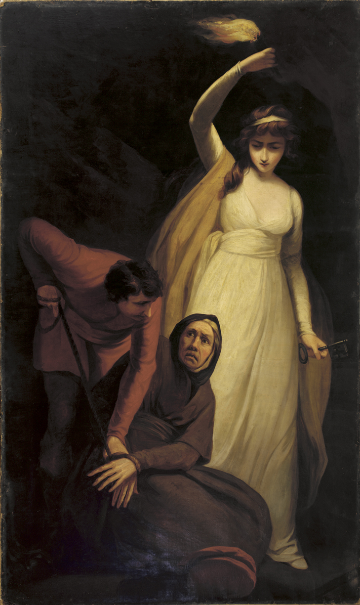 Gil Blas Securing the Cook in the Robber's Cave 