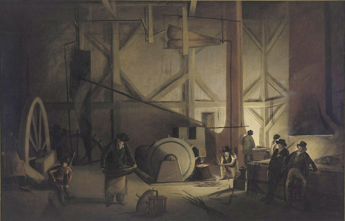 Interior of a Smithy 