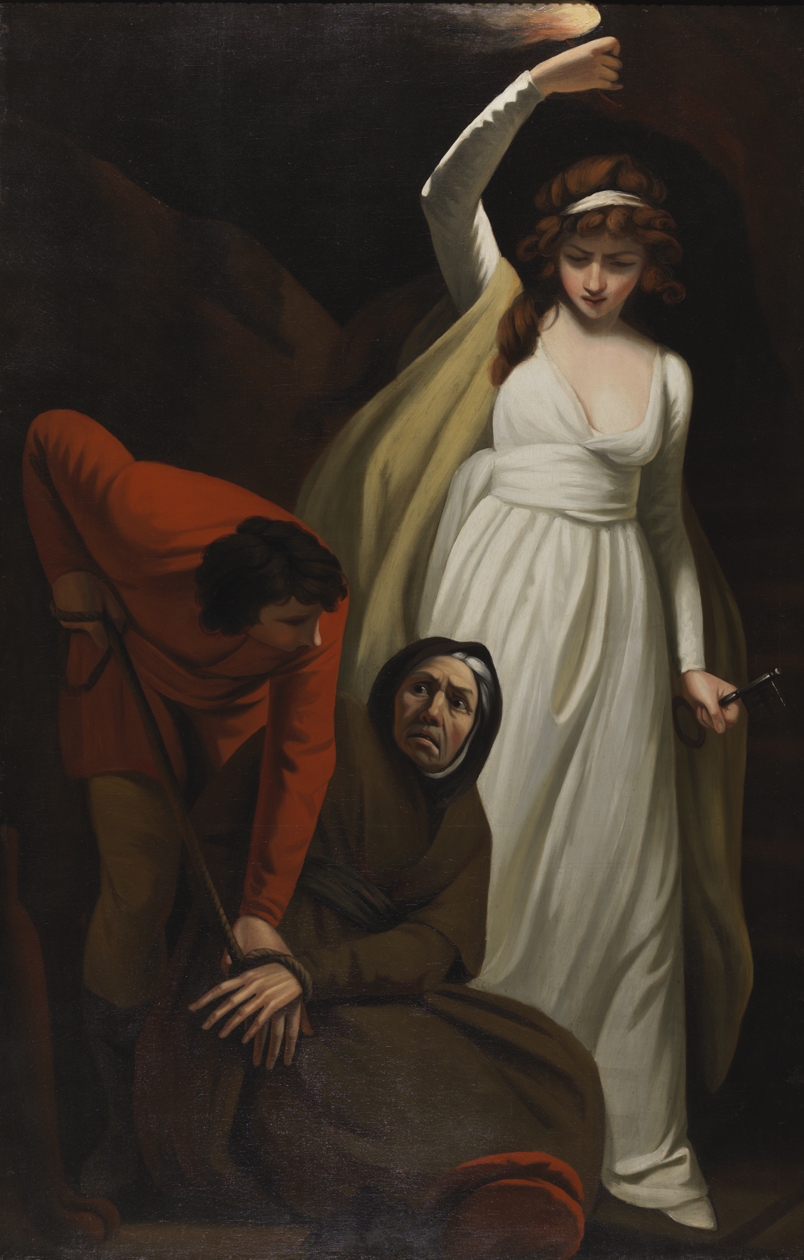 Gil Blas Securing the Cook in the Robber's Cave (after John Opie, ca. 1804)