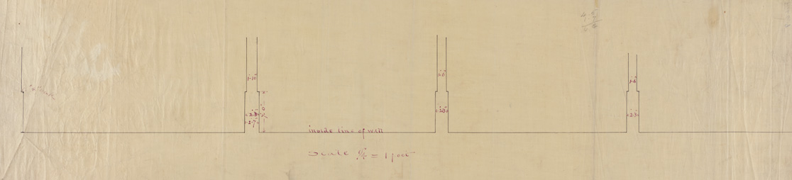 [Structural system] [Partial framing(?) plan]