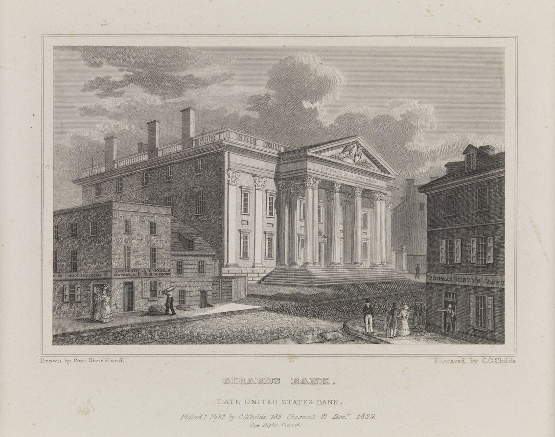 Girard's Bank. Late United States Bank