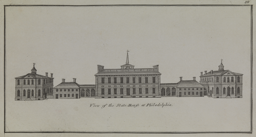View of the State-House at Philadelphia