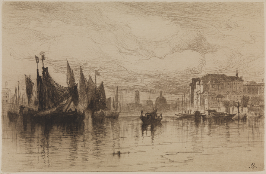 A Cloudy Day in Venice