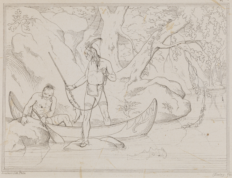 No.4: [Spearing fish]