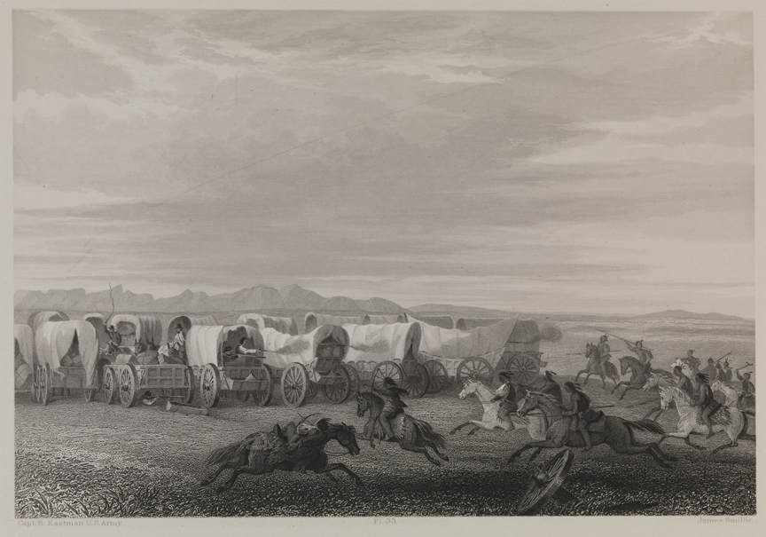 Emigrants Attacked by the Comanches