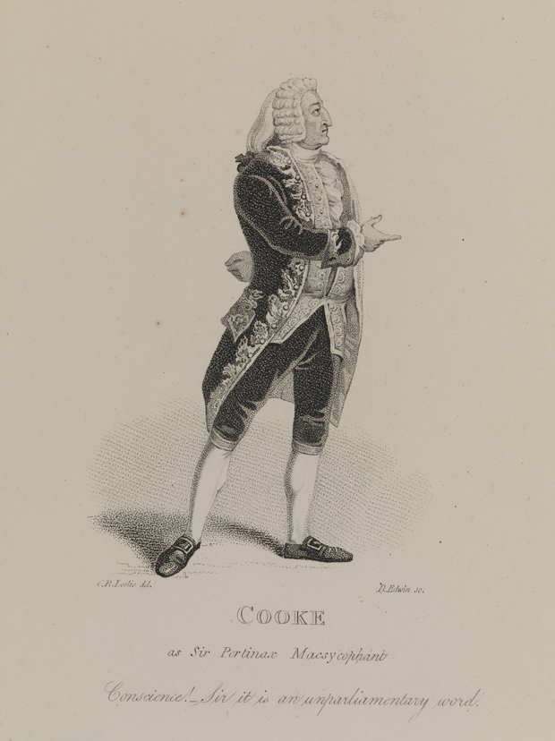 [George Frederick] Cooke as Sir Pertinax Macsycophant
