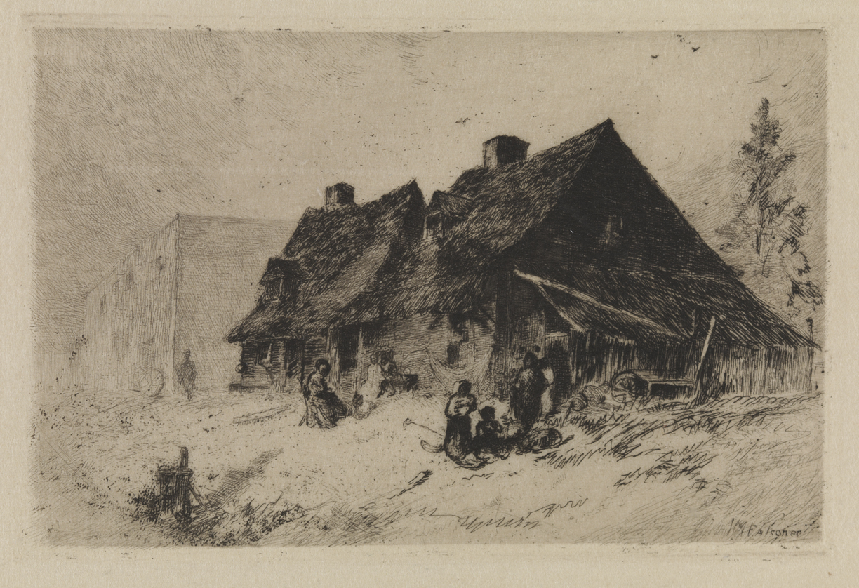 Negro Huts at Wilmington, N. C.