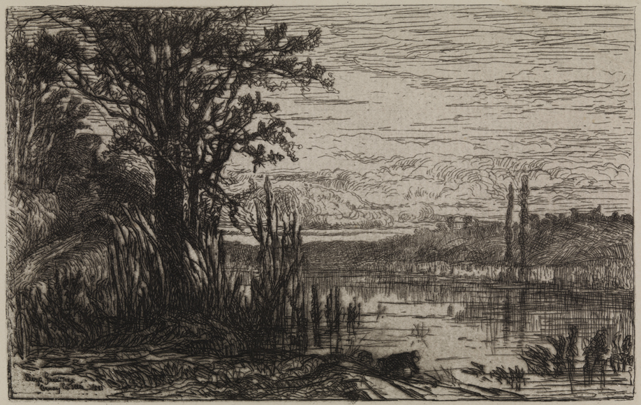 The Pond at Cernay La Ville