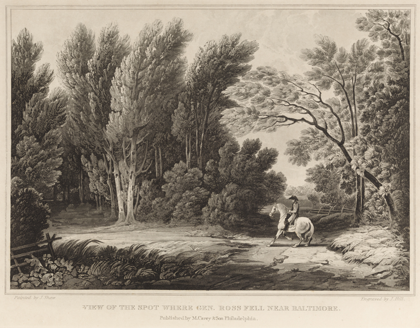 View of the Spot Where Gen. Ross Fell Near Baltimore