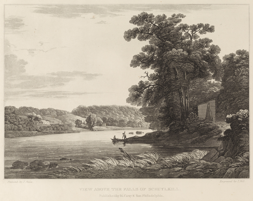 View Above the Falls of Schuylkill