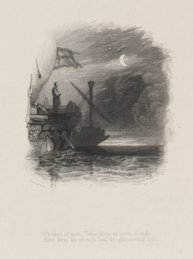 "Chosen of men! Twas thine at noon of night" [vignette]