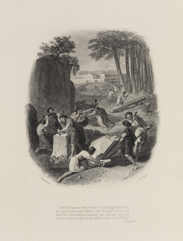 "And the house, when it was in building..."