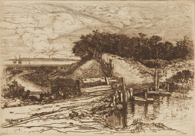 Gardiner's Bay L. I., Seen from Fresh Pond