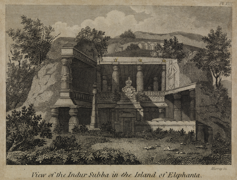 View of the Indur Subba in the Island of Elephanta