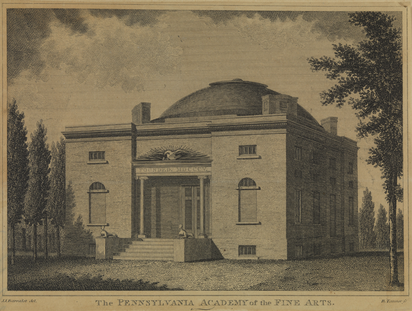 Pennsylvania Academy of the Fine Arts [First building]