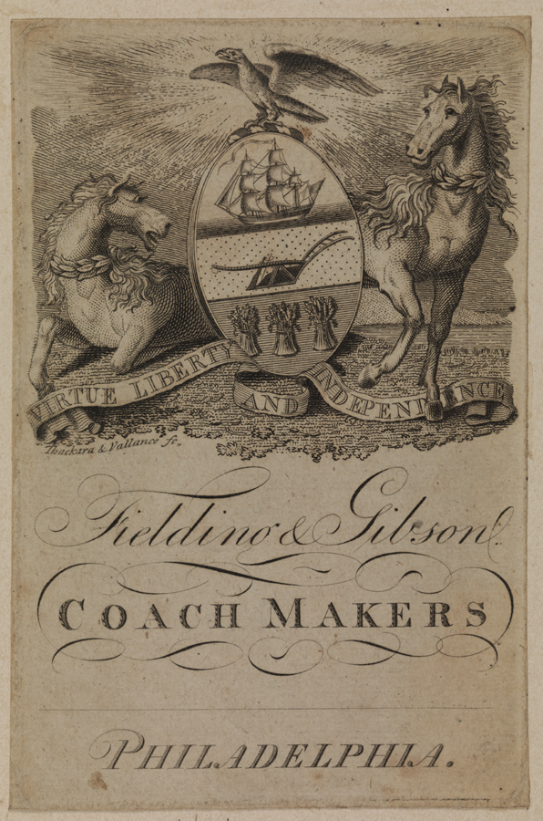 Fielding and Gibson Coach Makers [advertisement]