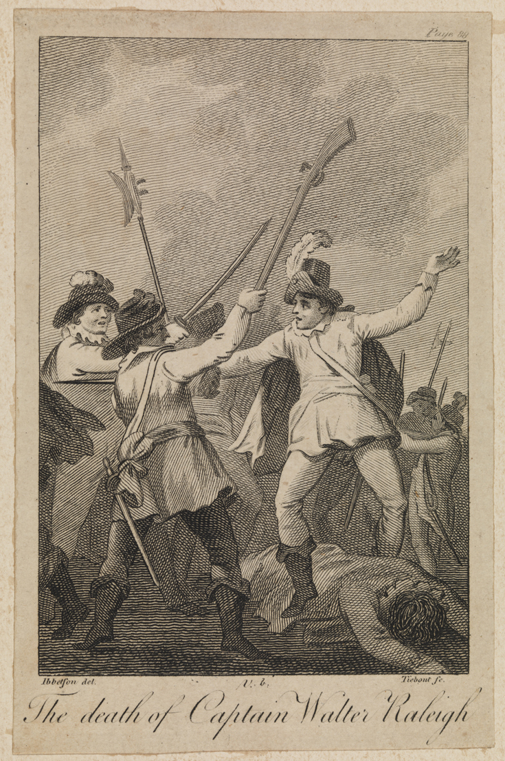 The Death of Captain Walter Raleigh