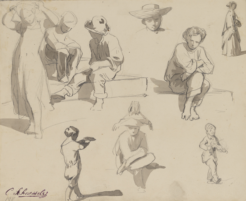 [Figure studies: children]