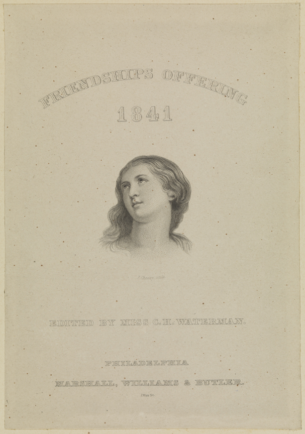 The Christian Keepsake [or Friendships Offering] (title vignette)