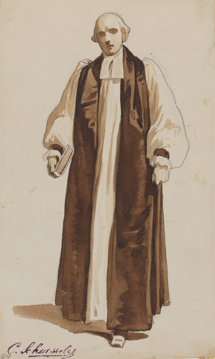 The House of Bishops: Figure study