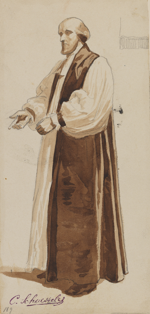 The House of Bishops: Figure study