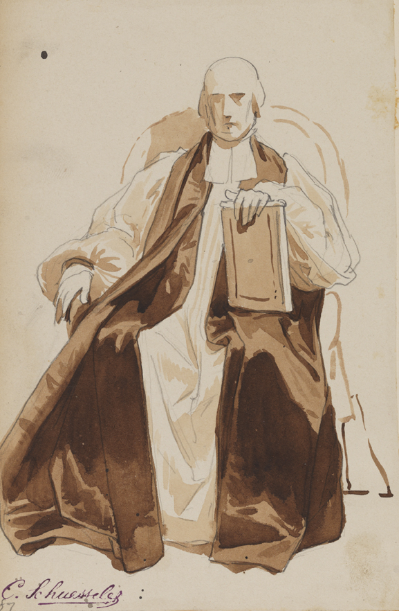 The House of Bishops: Figure study