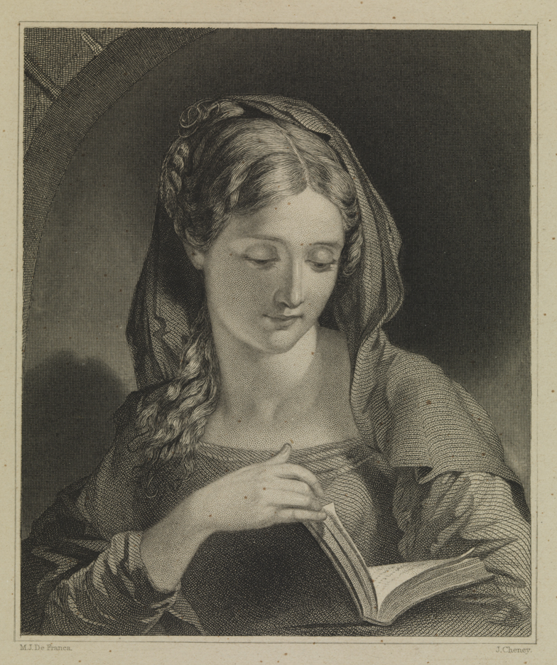 Lady Reading [also known as The Portrait and The Scrap Book]