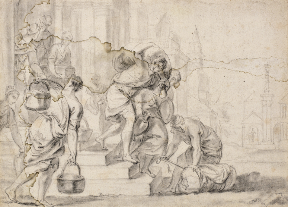 [Figures carrying bundles]