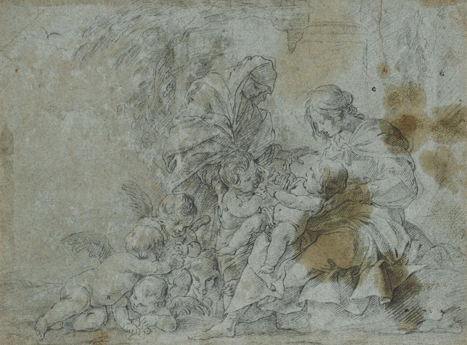 [The Virgin and child with St. Elizabeth and the infant St. John the Baptist]