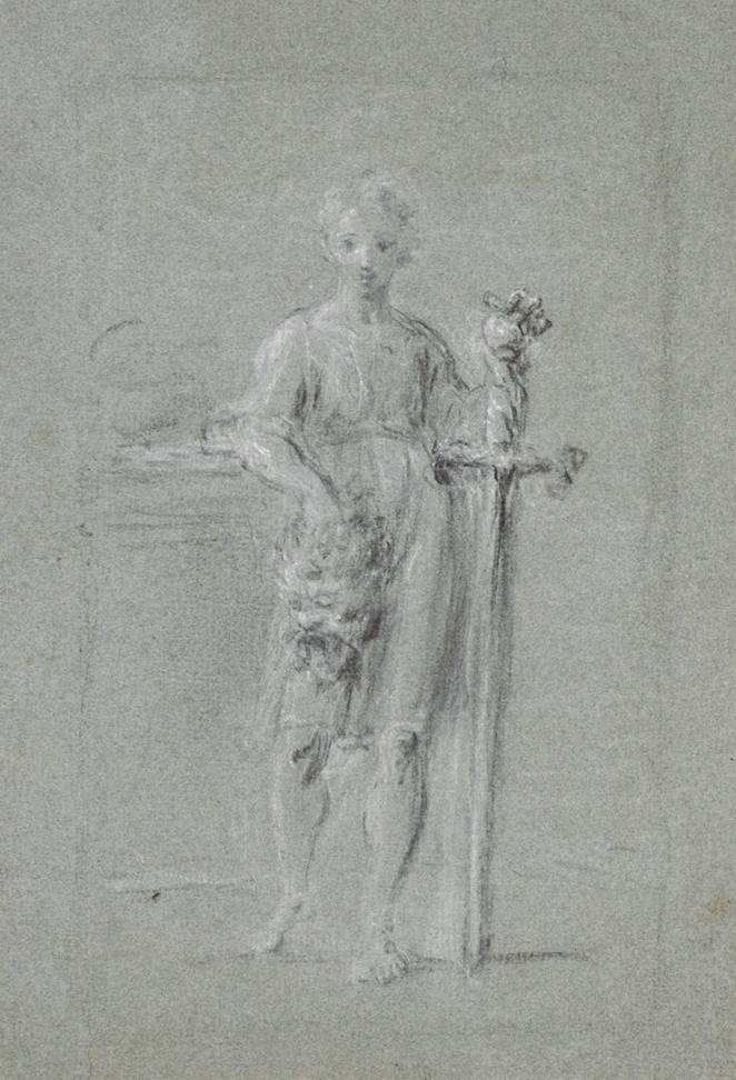 [David with the head of Goliath]