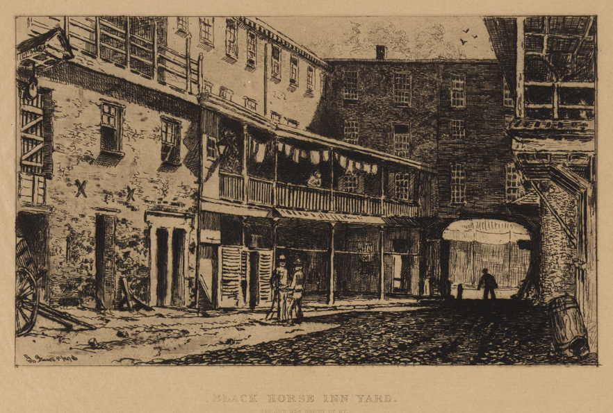 Black Horse Inn Yard