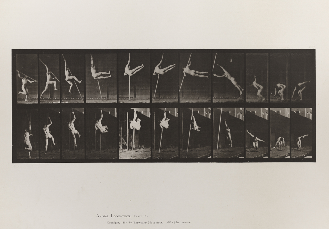 Animal Locomotion, Volume I Men (Nude). Plate 164