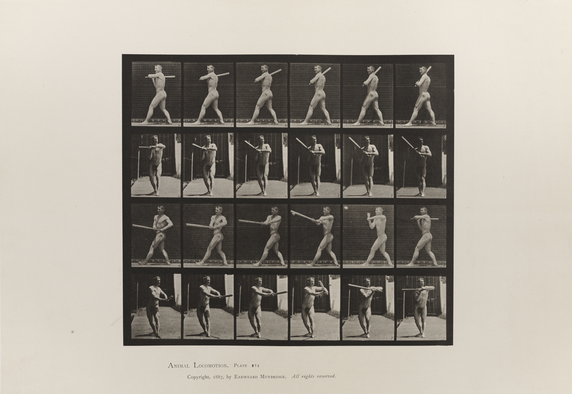 Animal Locomotion, Volume I Men (Nude). Plate 274