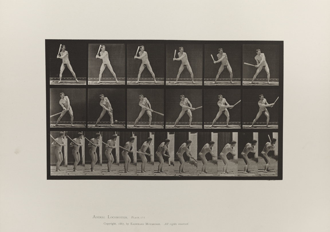 Animal Locomotion, Volume I Men (Nude). Plate 275