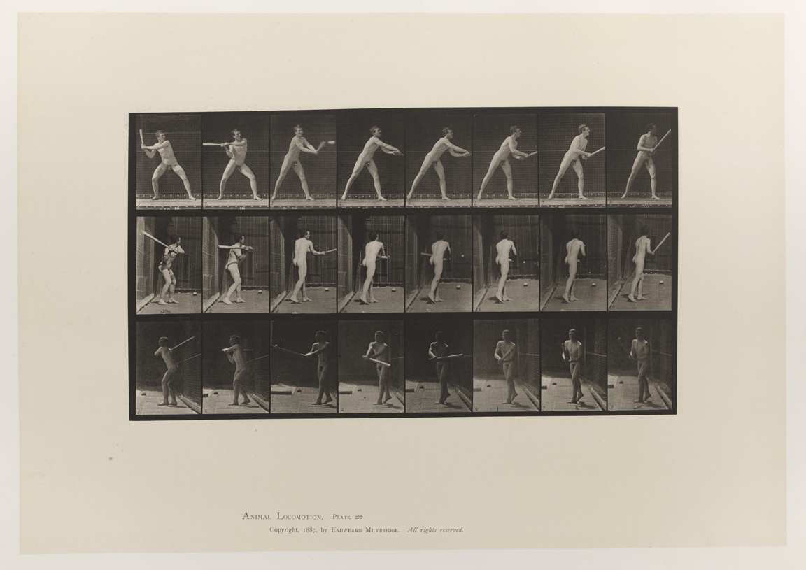 Animal Locomotion, Volume I Men (Nude). Plate 277