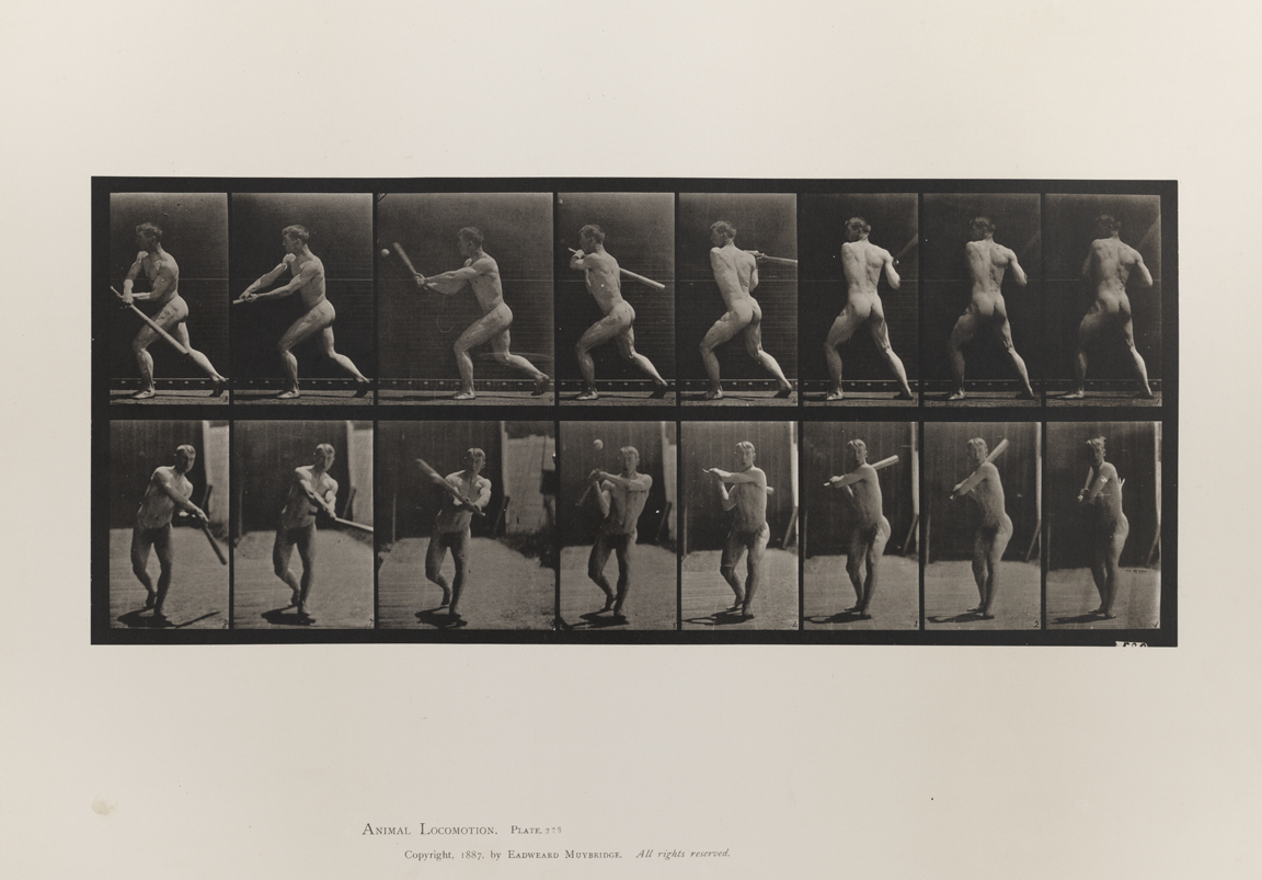 Animal Locomotion, Volume I Men (Nude). Plate 278
