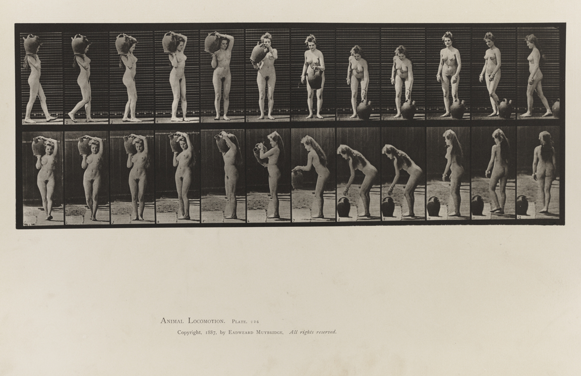 Animal Locomotion, Volume IV, Women (Nude). Plate 226