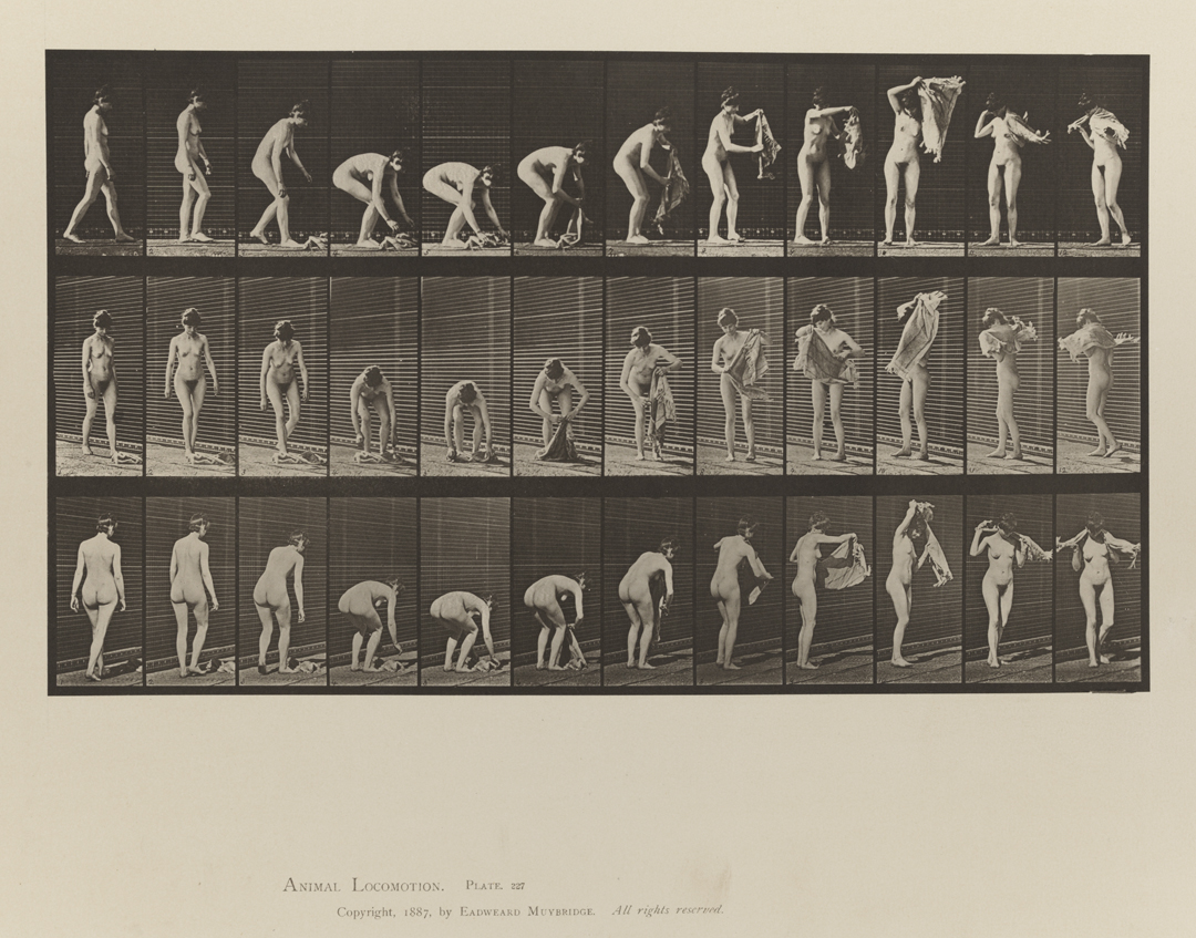 Animal Locomotion, Volume IV, Women (Nude). Plate 227
