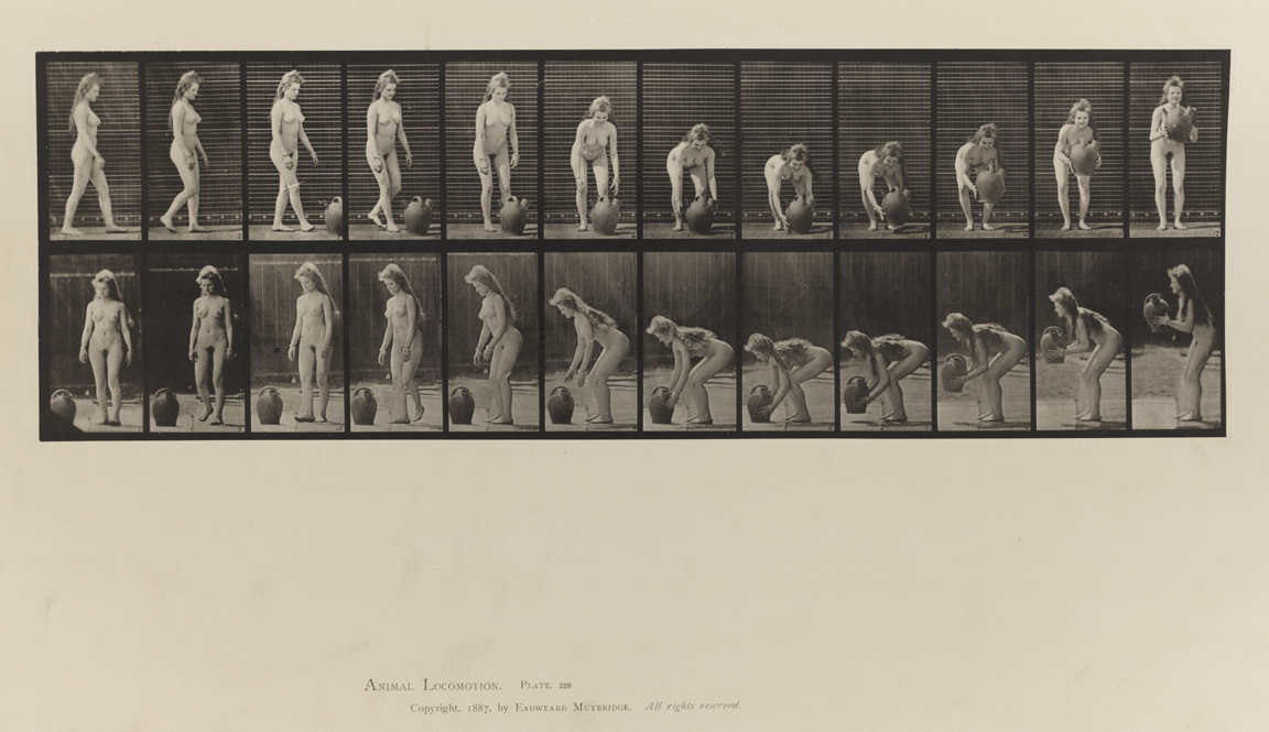 Animal Locomotion, Volume IV, Women (Nude). Plate 228