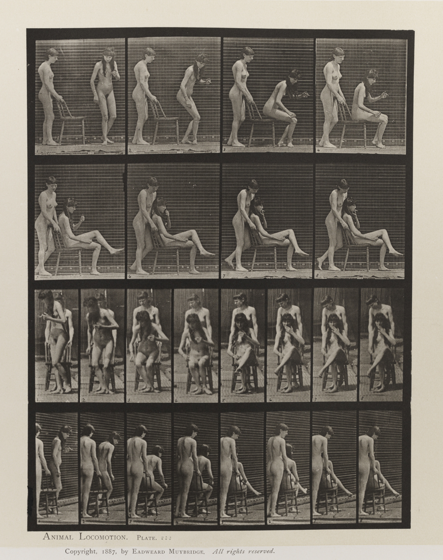 Animal Locomotion, Volume IV, Women (Nude). Plate 239