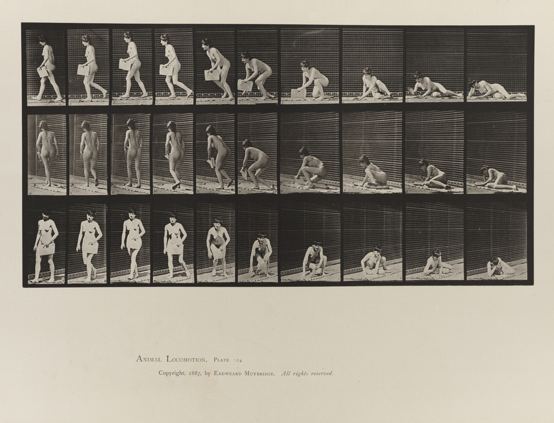 Animal Locomotion, Volume IV, Women (Nude). Plate 269