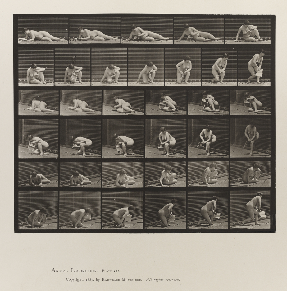 Animal Locomotion, Volume IV, Women (Nude). Plate 270